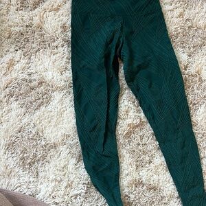 Onzie Selenite 7/8 Yoga Leggings-Hunter Green